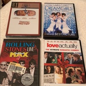 4 DVD’s 📀